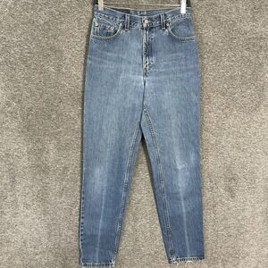 Vintage Levis 550 Jeans Womens 8 Blue Denim High Rise Relaxed Tapered 29x31 USA